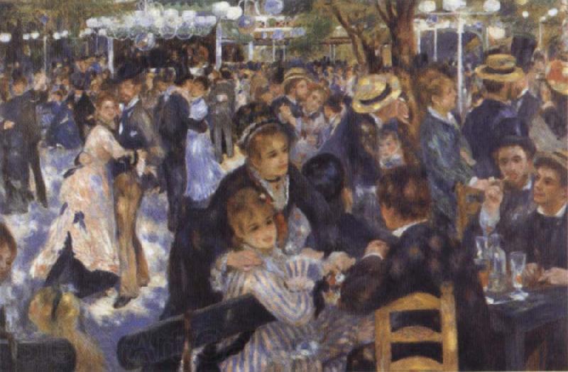 Pierre-Auguste Renoir The Moulin de La Galette